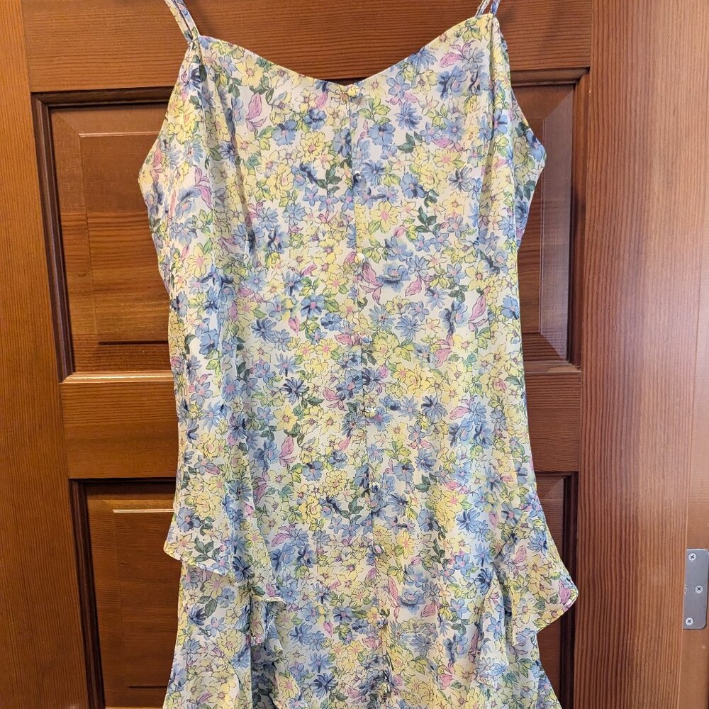 19 Cooper Button Front Ruffle Dress (New without tag) - Picture 2 of 7